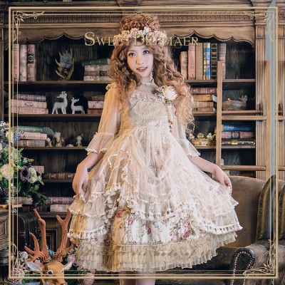 Sweet Dreamer Nunnally and Alfalfa Vintage One Piece Overdress